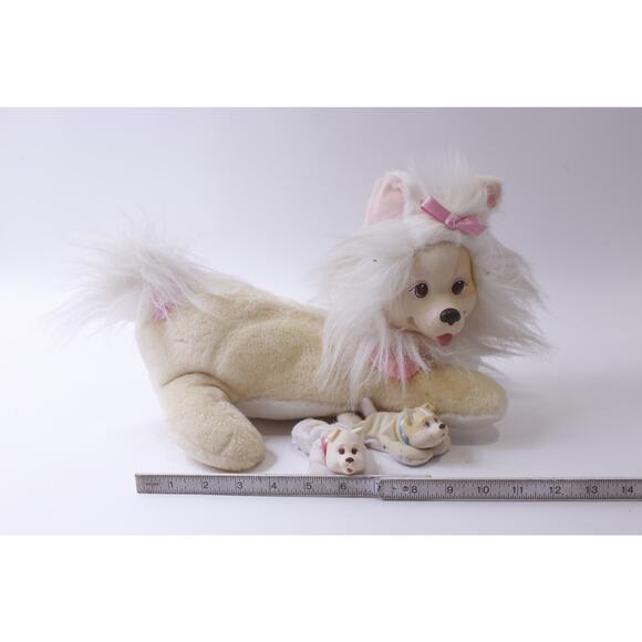 Puppy Surprise, Medium Plush, Mommy, Two Baby Pups, Hasbro, ~ 241211-WH M-17-02 - Picture 2 of 3